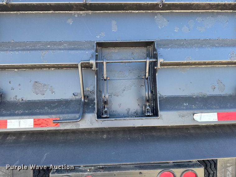 image for item EM2473 2002 Wheeler Steel Works end dump pup trailer