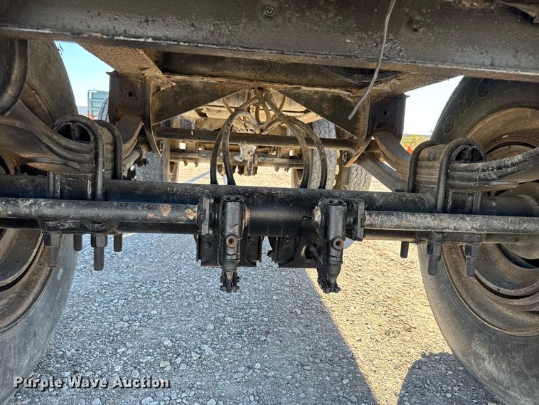 image for item EM2473 2002 Wheeler Steel Works end dump pup trailer