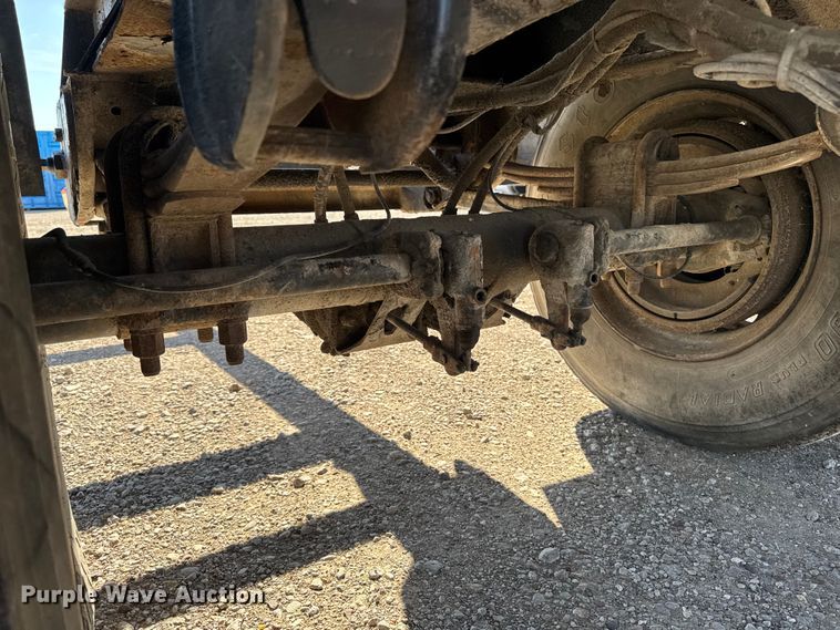 image for item EM2473 2002 Wheeler Steel Works end dump pup trailer