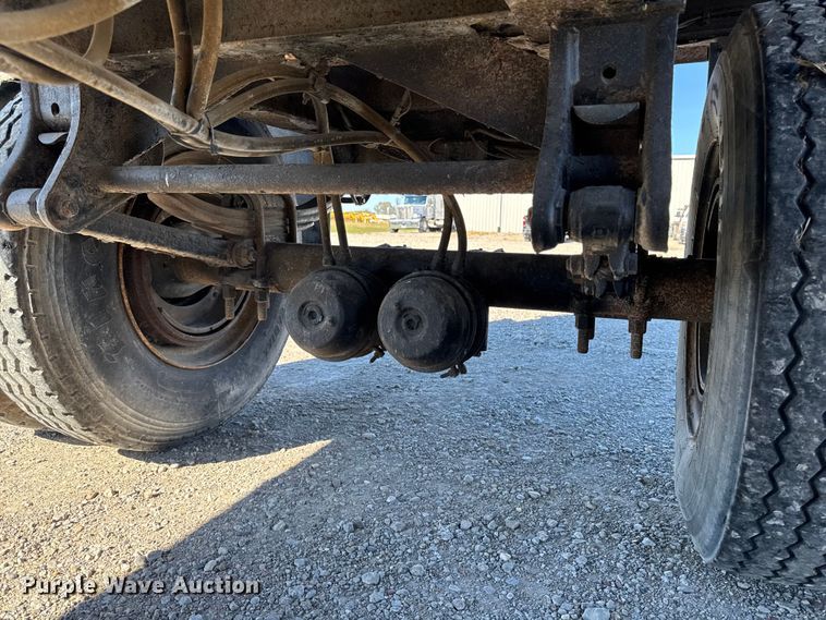 image for item EM2473 2002 Wheeler Steel Works end dump pup trailer