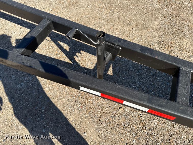 image for item EM2473 2002 Wheeler Steel Works end dump pup trailer