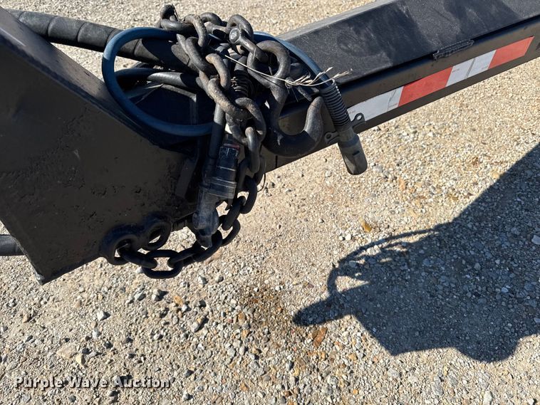 image for item EM2473 2002 Wheeler Steel Works end dump pup trailer