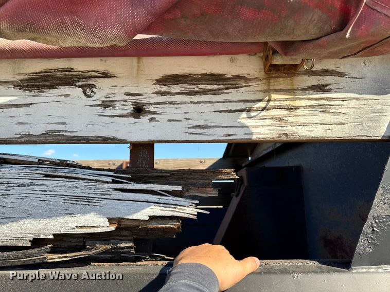 image for item EM2473 2002 Wheeler Steel Works end dump pup trailer