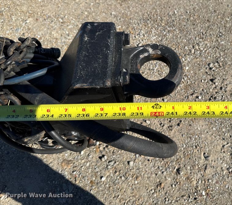 image for item EM2473 2002 Wheeler Steel Works end dump pup trailer