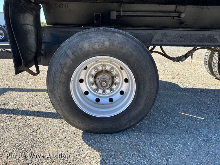 image for item EM2473 2002 Wheeler Steel Works end dump pup trailer