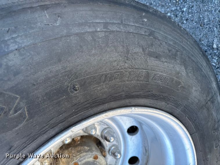 image for item EM2473 2002 Wheeler Steel Works end dump pup trailer