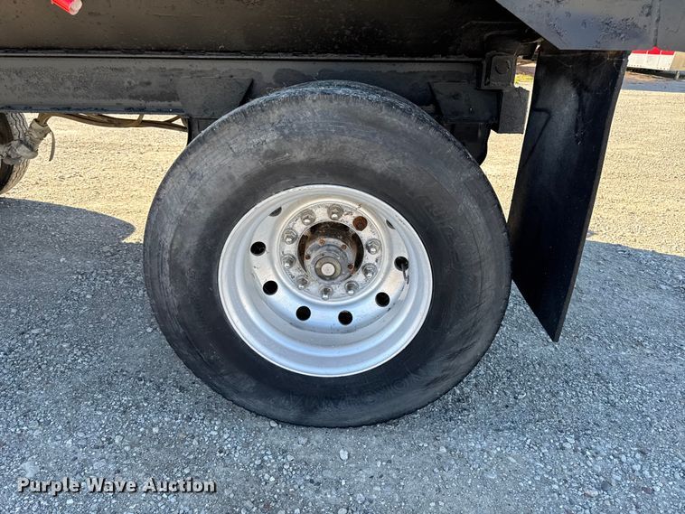 image for item EM2473 2002 Wheeler Steel Works end dump pup trailer