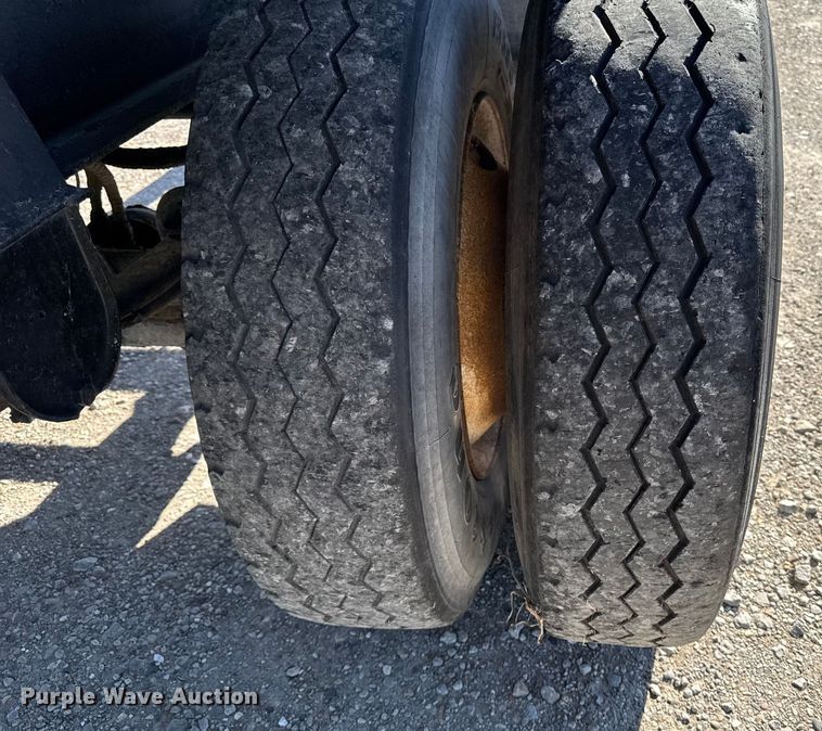 image for item EM2473 2002 Wheeler Steel Works end dump pup trailer