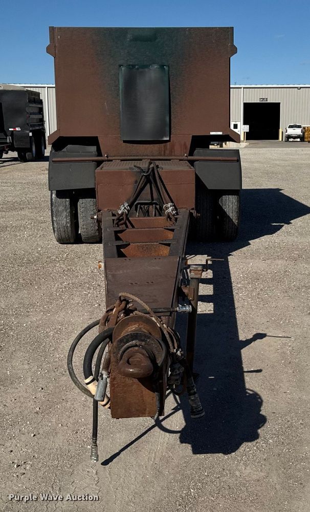 image for item EM2474 1997 Mar-Tech TEDSH14PP28W end dump pup trailer