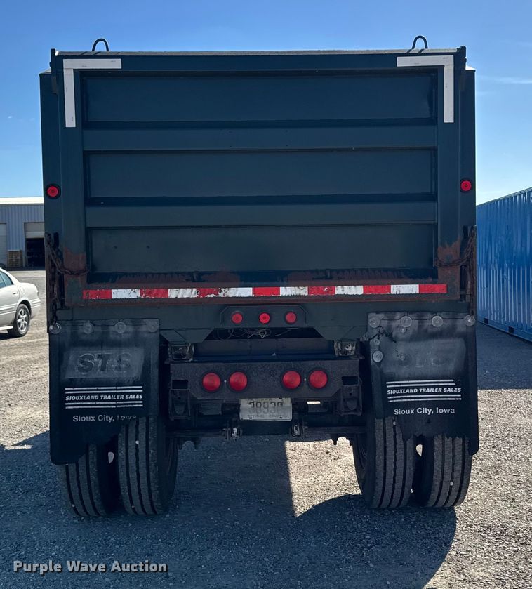 image for item EM2474 1997 Mar-Tech TEDSH14PP28W end dump pup trailer