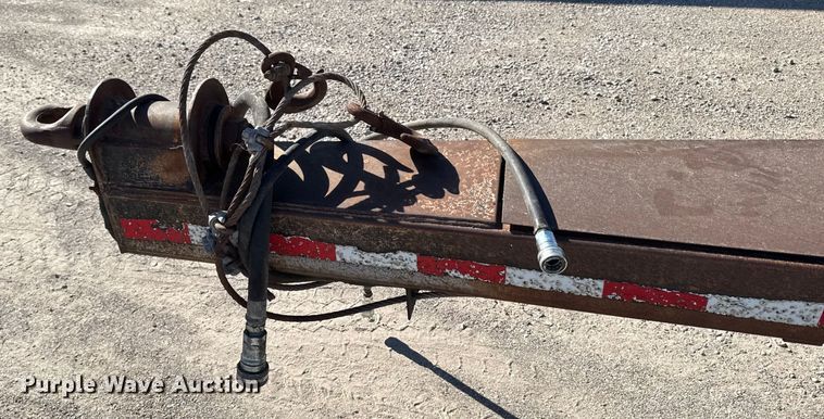 image for item EM2474 1997 Mar-Tech TEDSH14PP28W end dump pup trailer