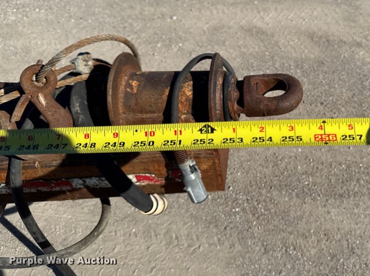 image for item EM2474 1997 Mar-Tech TEDSH14PP28W end dump pup trailer