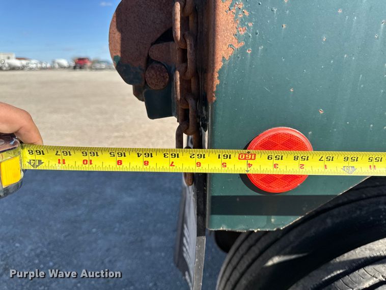 image for item EM2474 1997 Mar-Tech TEDSH14PP28W end dump pup trailer