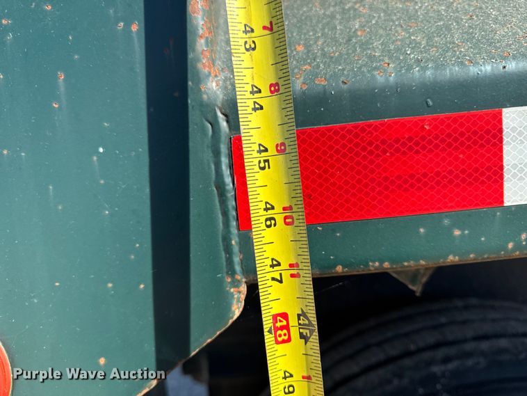 image for item EM2474 1997 Mar-Tech TEDSH14PP28W end dump pup trailer