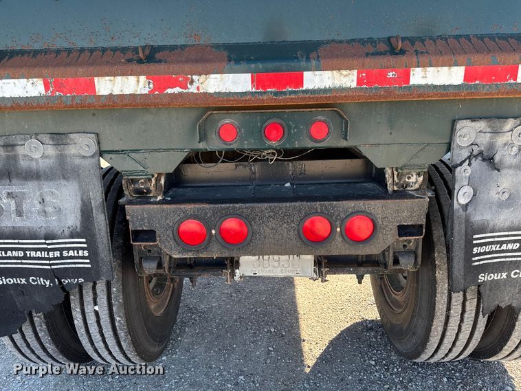 image for item EM2474 1997 Mar-Tech TEDSH14PP28W end dump pup trailer