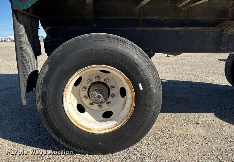 image for item EM2474 1997 Mar-Tech TEDSH14PP28W end dump pup trailer