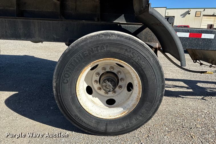 image for item EM2474 1997 Mar-Tech TEDSH14PP28W end dump pup trailer