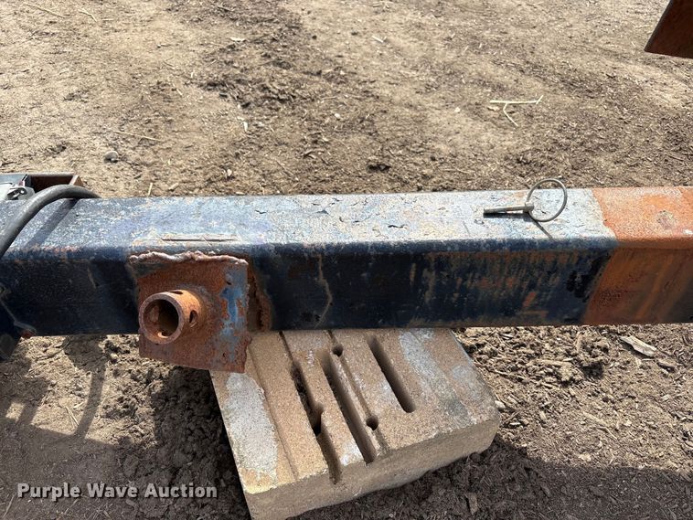 image for item EM6129 1990 Shop built tilt deck equipment trailer