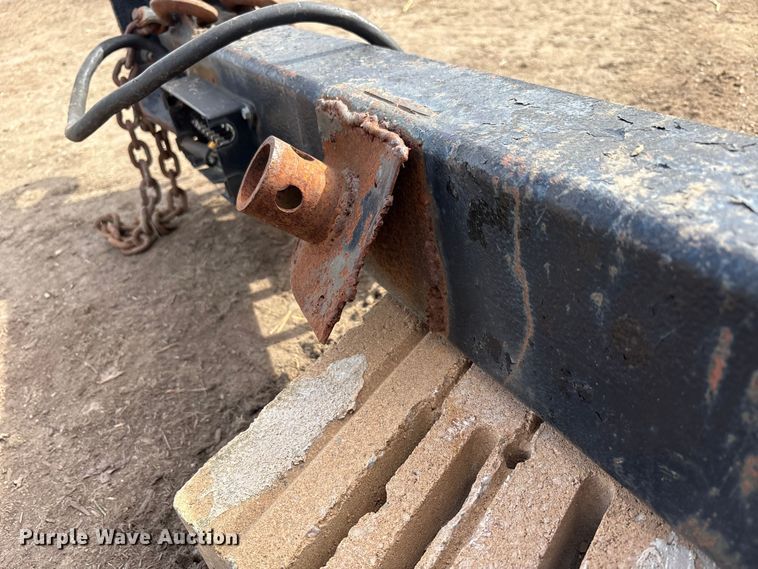 image for item EM6129 1990 Shop built tilt deck equipment trailer