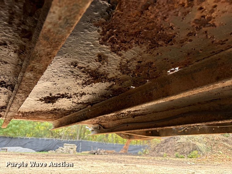 image for item EM6129 1990 Shop built tilt deck equipment trailer