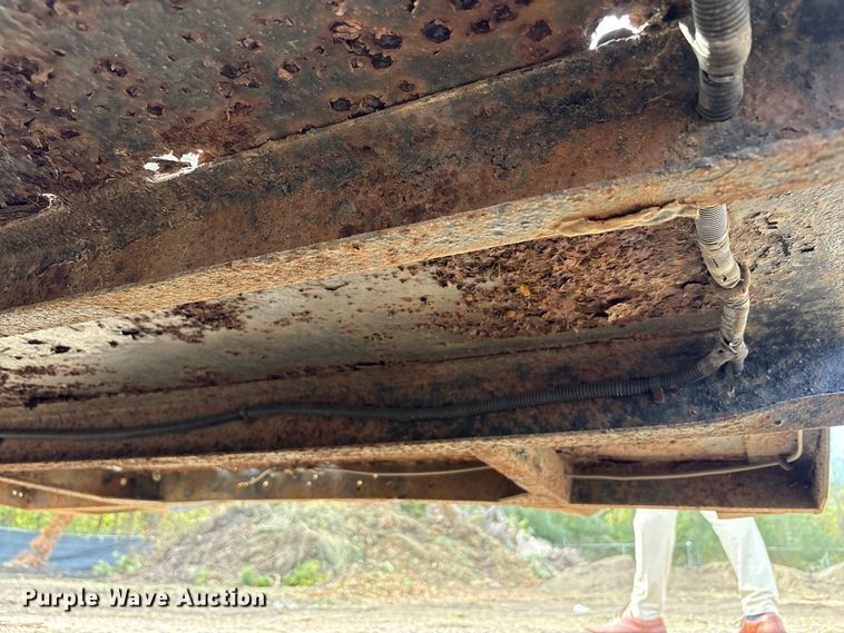 image for item EM6129 1990 Shop built tilt deck equipment trailer