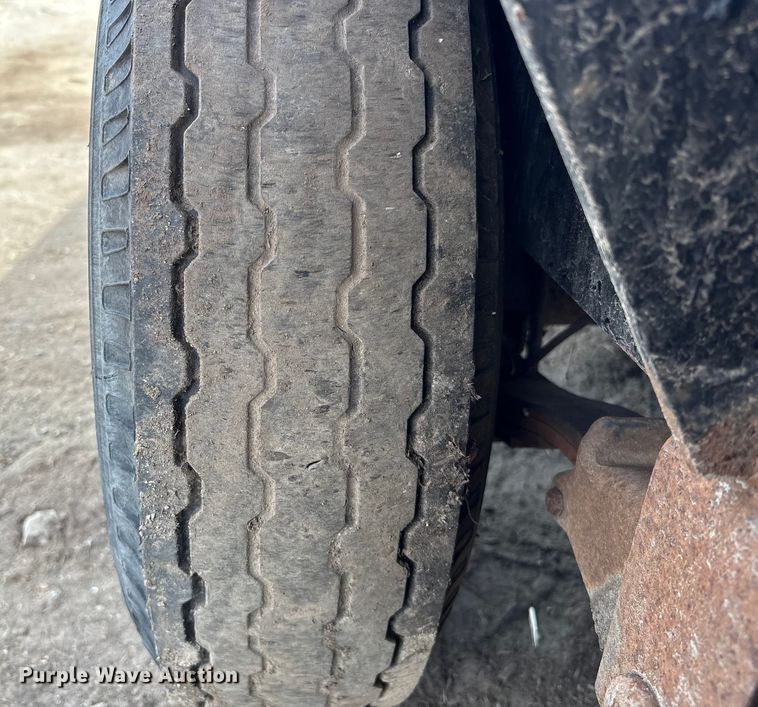 image for item EM6129 1990 Shop built tilt deck equipment trailer