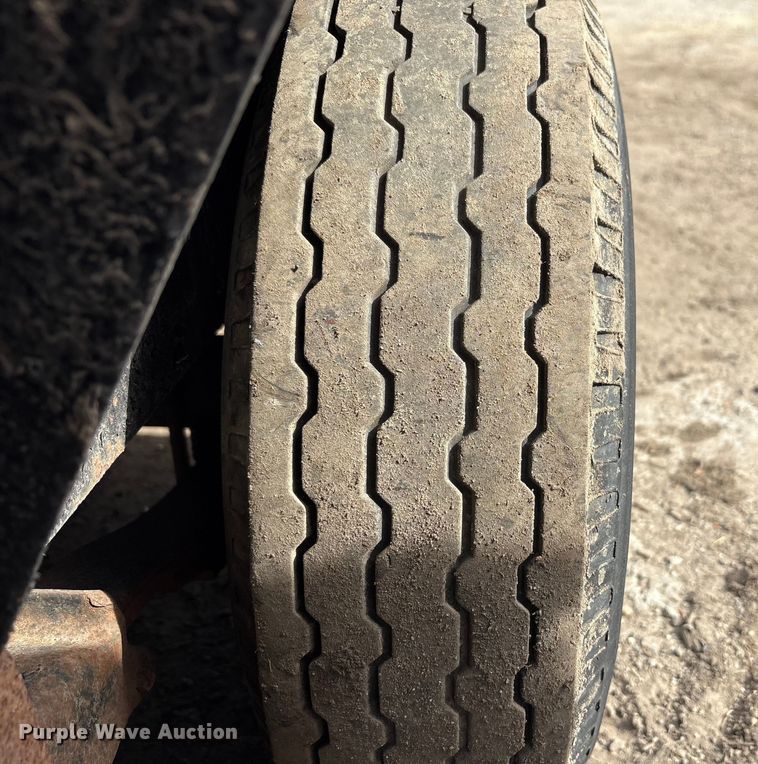 image for item EM6129 1990 Shop built tilt deck equipment trailer