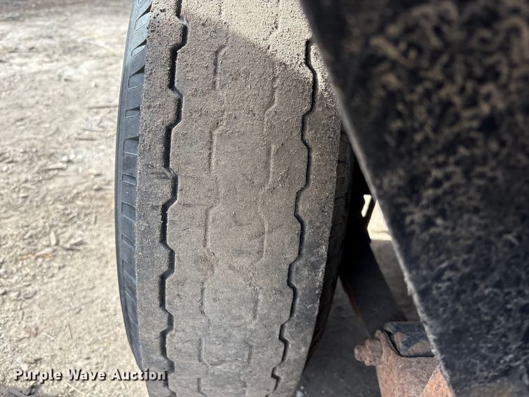 image for item EM6129 1990 Shop built tilt deck equipment trailer