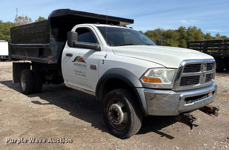 image for item EM6131 2012 Dodge Ram 5500 dump truck