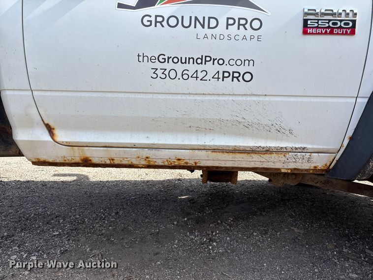 image for item EM6131 2012 Dodge Ram 5500 dump truck