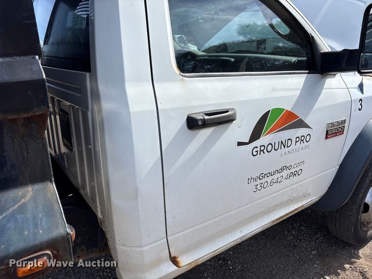 image for item EM6131 2012 Dodge Ram 5500 dump truck