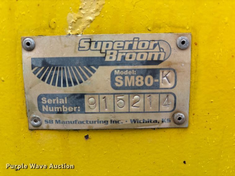 image for item EM6134 2015 Superior Broom SM80-K broom