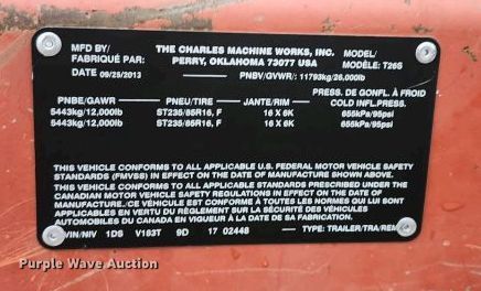 image for item EM8092 2013 Ditch Witch FX60 vacuum excavator