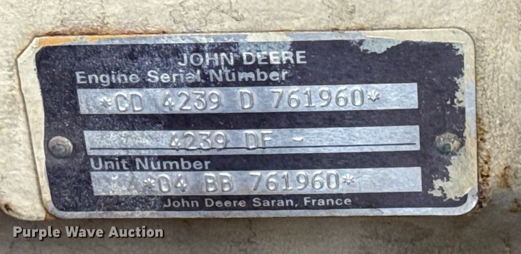 image for item EM8095 Ingersoll Rand P-185B-W-JD air compressor