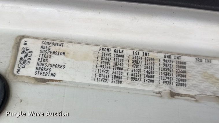 image for item EM8406 2006 Sterling L9500 dump truck