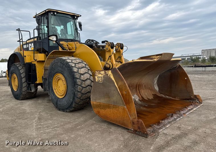CARGADOR FRONTAL 2015 CATERPILLAR 980M