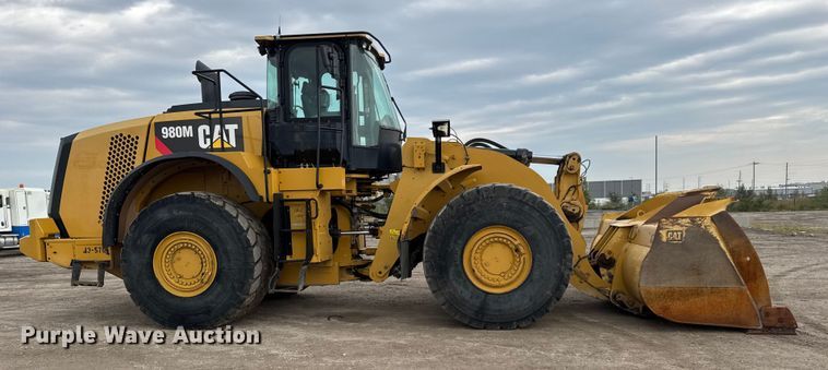 CARGADOR FRONTAL 2015 CATERPILLAR 980M