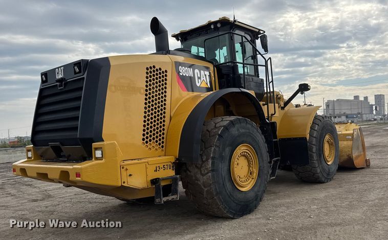 CARGADOR FRONTAL 2015 CATERPILLAR 980M