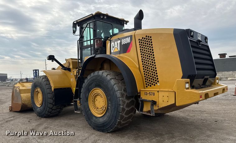 image for item EM8414 2015 Caterpillar 980M wheel loader