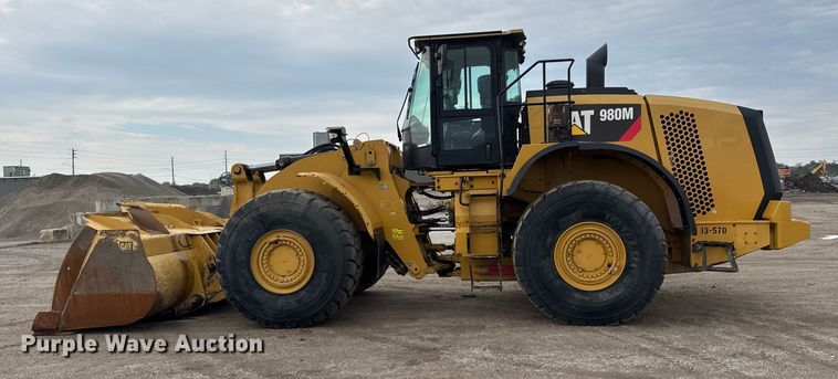 image for item EM8414 2015 Caterpillar 980M wheel loader