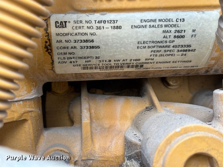 image for item EM8414 2015 Caterpillar 980M wheel loader