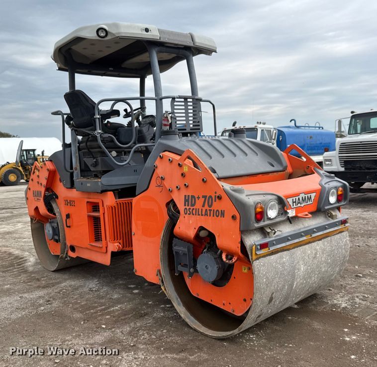 image for item EM8415 2015 Hamm HD+ 70i V0 double drum vibratory roller