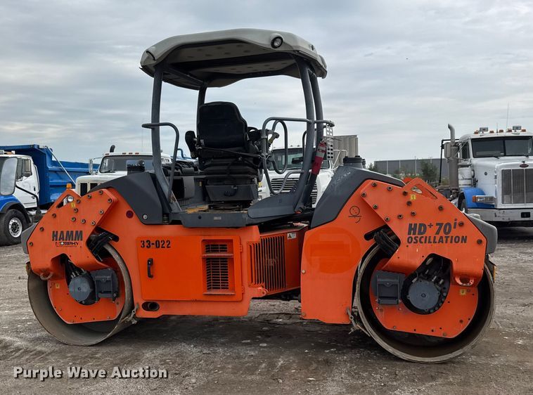 image for item EM8415 2015 Hamm HD+ 70i V0 double drum vibratory roller