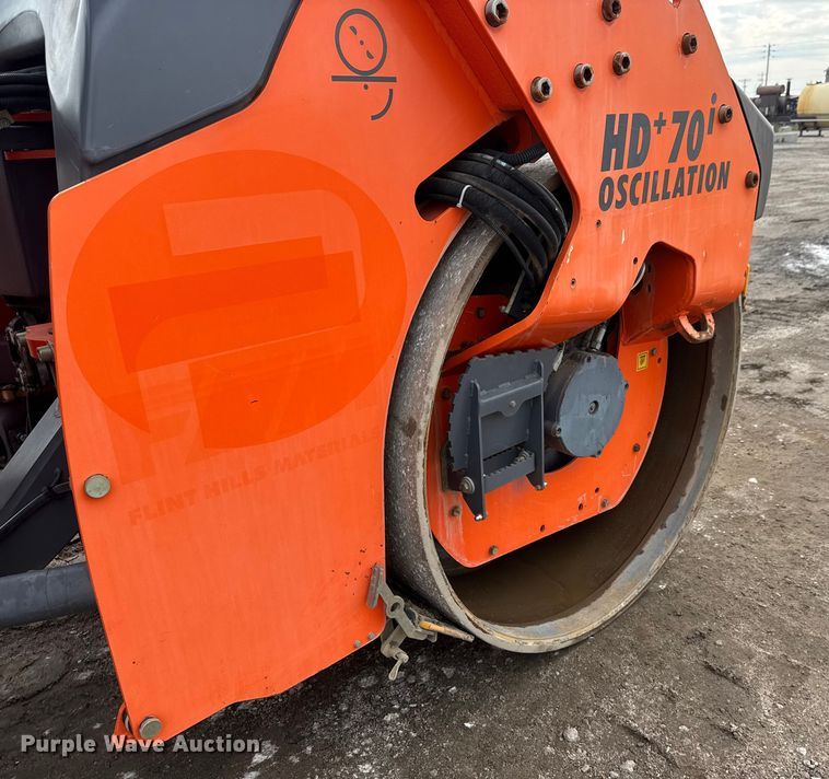 image for item EM8415 2015 Hamm HD+ 70i V0 double drum vibratory roller