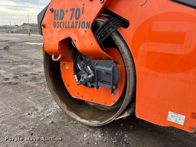 image for item EM8415 2015 Hamm HD+ 70i V0 double drum vibratory roller