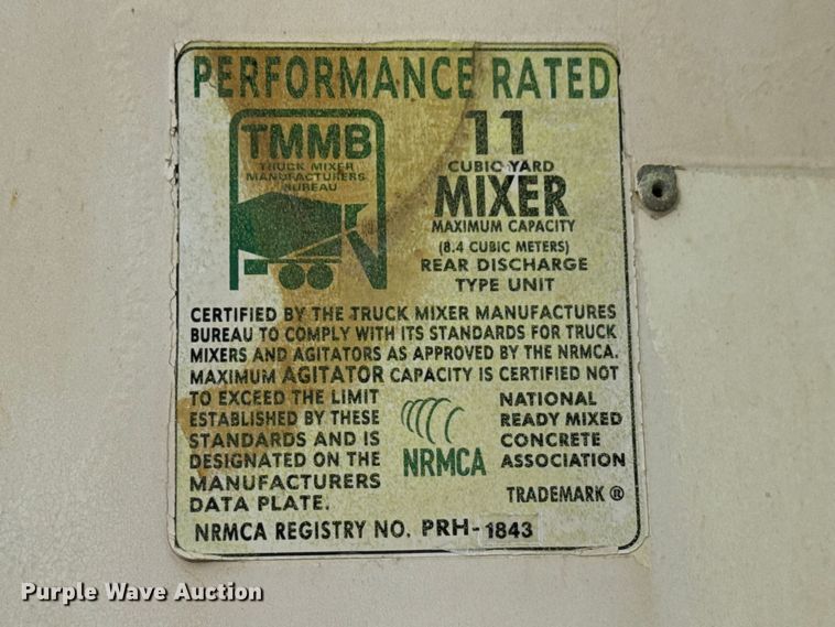 image for item EM8416 2007 International PayStar 5500i ready mix truck