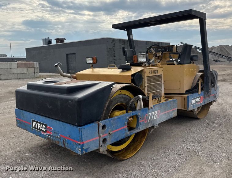 image for item EM8418 Hypac C778B double drum vibratory roller