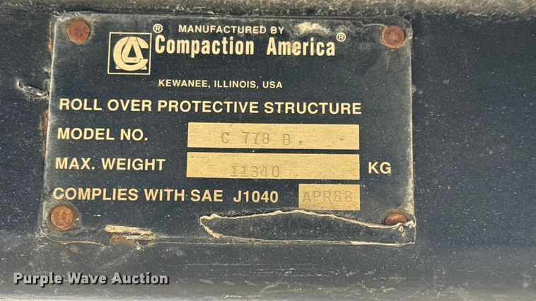 image for item EM8418 Hypac C778B double drum vibratory roller