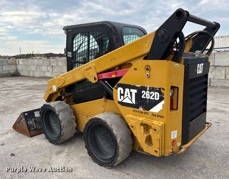 image for item EM8419 2014 Caterpillar 262D skid steer loader