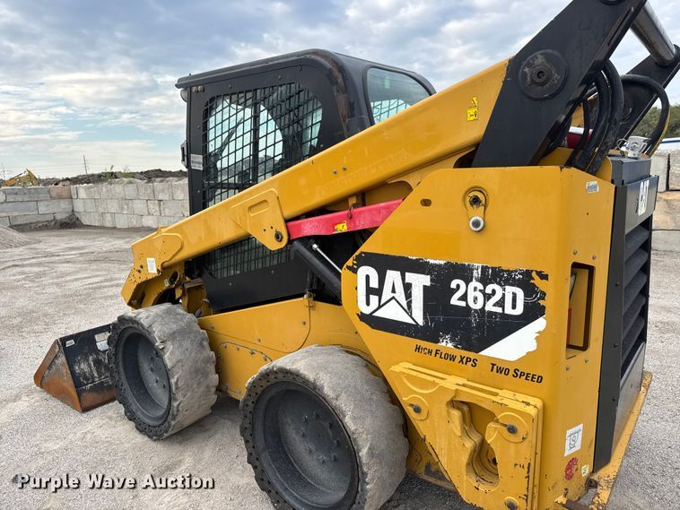image for item EM8419 2014 Caterpillar 262D skid steer loader